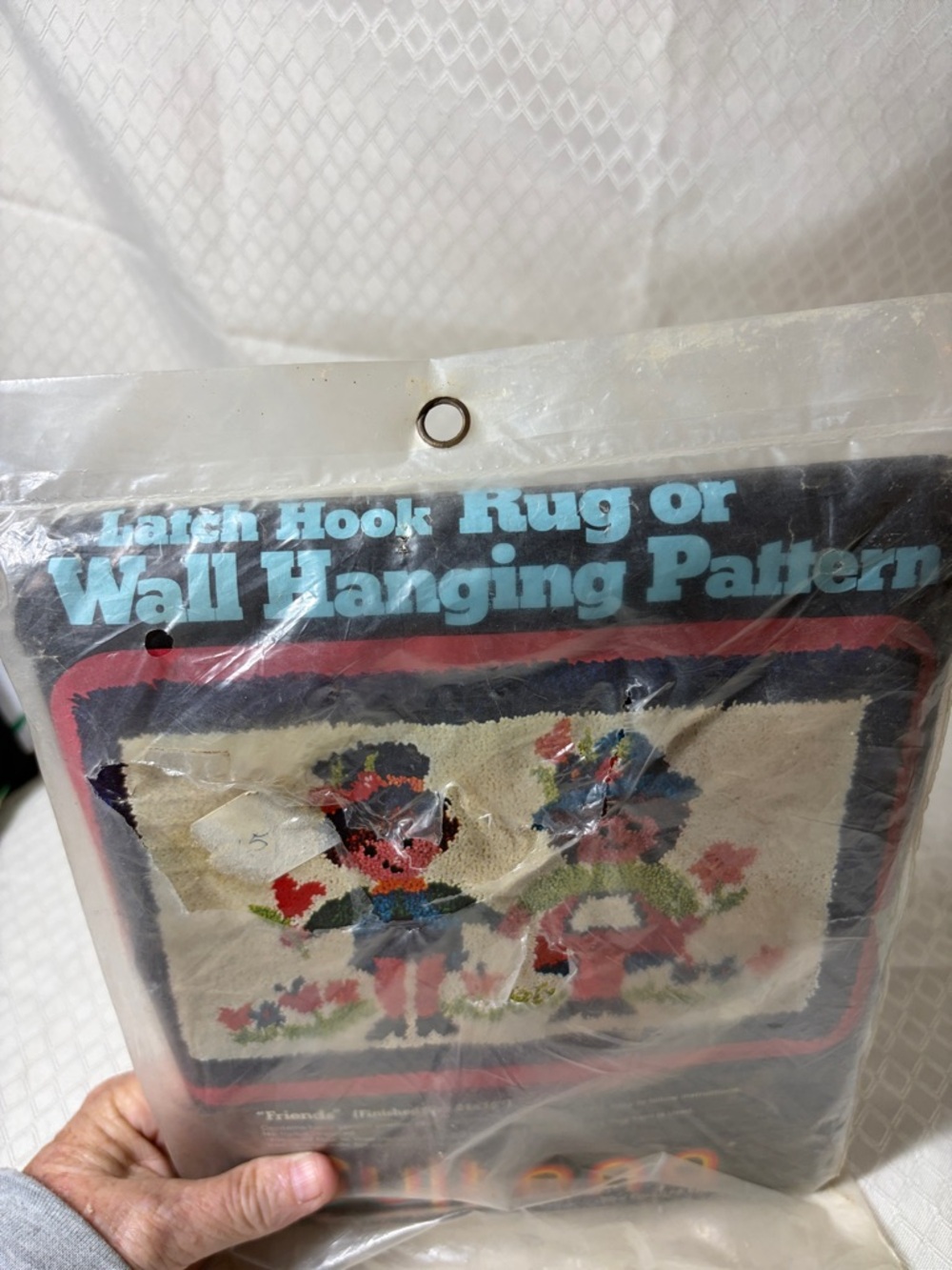 Latch hook Rug Canvas "Friends" - Multicolor - Picture 4 of 5